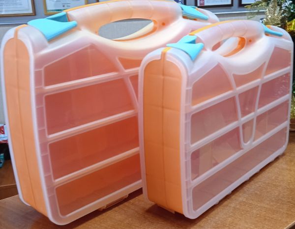 Чемодан-органайзер двухсторонний для тысячи мелочей M 318,6х260 мм//ЦК