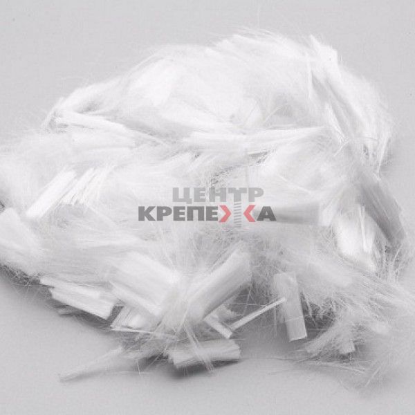 Стекловолокно фибра армирующая добавка к бетонным смесям (18кг)