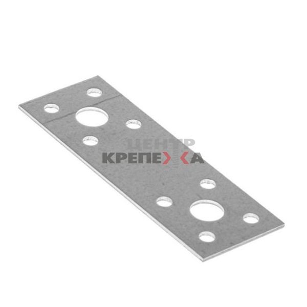 Пластина крепежная, 100х35х1,5мм, оцинкованная // ЦК
