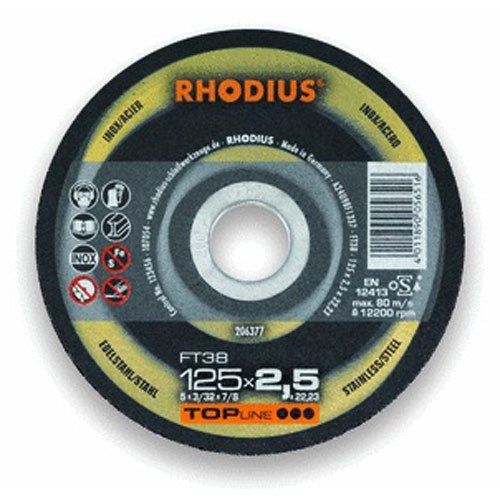 Диск абразивный по нержавеющей стали FT38 TOP // R