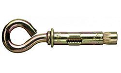 Стальной крюк замкнутый однораспорный LHO
