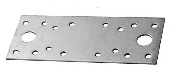 Пластина крепежная, 400х40х1,5мм, оцинкованная // ЦК