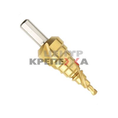 Сверло многоступенчатое с зоной дробления HSS 501