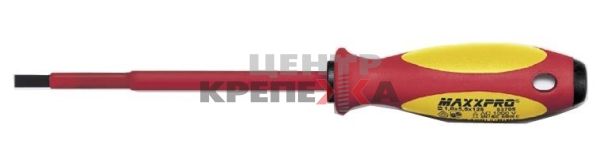 Отвертка MAXXPRO VDE 1000в под шлиц // Witte
