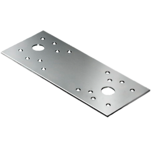 Пластина крепежная, 180х65х1,5мм, оцинкованная // ЦК