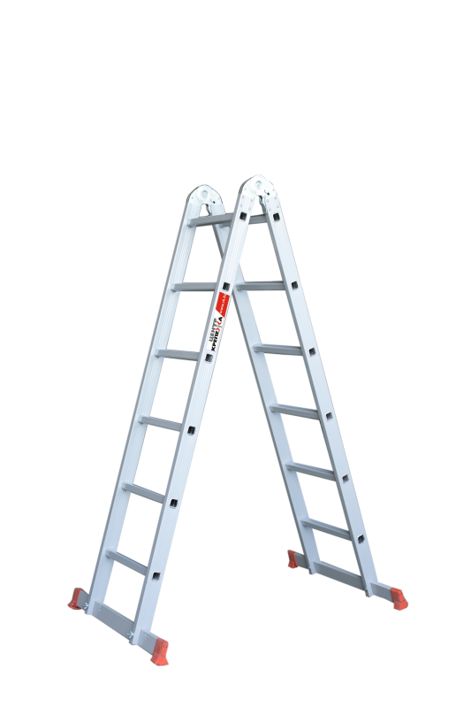 Лестница двухсекционная шарнирная