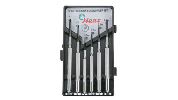 Набор отверток мини металл. ручка // Hans Набор отверток мини металл. ручка // Hans