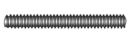 Шпилька DIN 975, нержавеющая сталь А4 Шпилька DIN 975, нержавеющая сталь А4