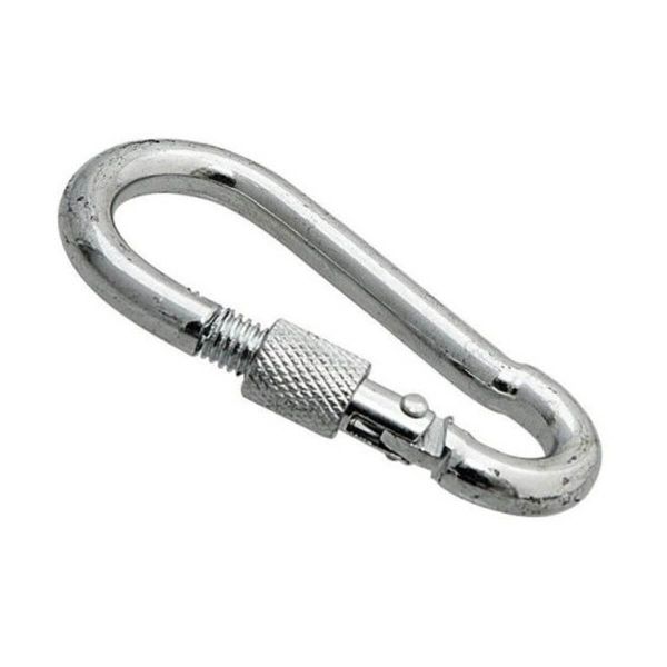 Карабин пожарный с фиксатором DIN 5299 D Карабин пожарный с фиксатором DIN 5299 D