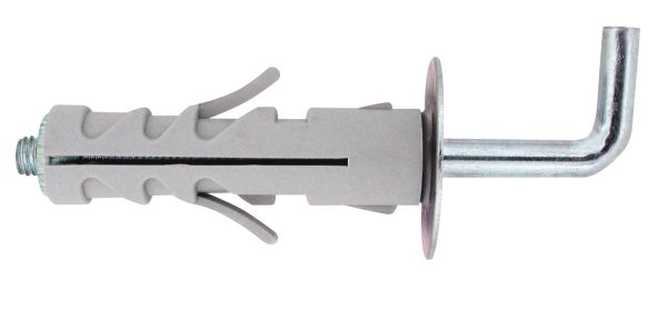 Нейлоновый дюбель с Г-образным крюком TA, Long