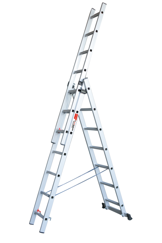 Лестница трехсекционная