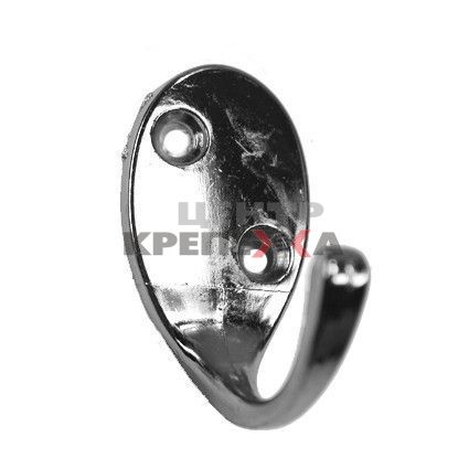 Крючок 1-рожк. для одежды, 90х40х15х3мм, белый Крючок 1-рожк. для одежды, 90х40х15х3мм, белый