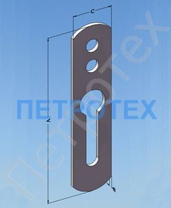 Подвеска бытовая, оцинкованная, 1блистер=6шт.