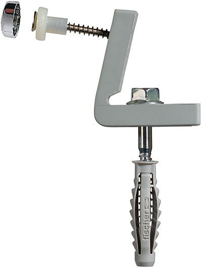 Крепление для унитаза угловое WB N // Fischer