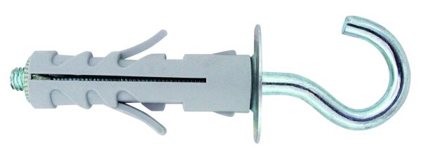 Нейлоновый дюбель с полным крючком TA