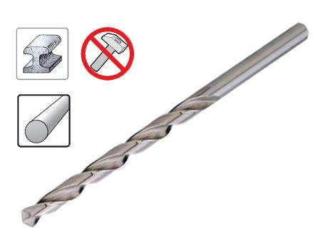 Сверло по металлу шлифованное длинное // KEIL