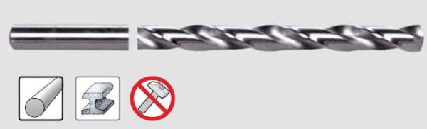 Сверло по металлу шлифованное сверхдлинное // KEIL