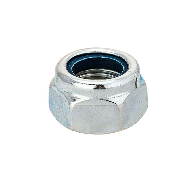 Гайка шестигранная с нейлоновой вставкой DIN 985, Гайка шестигранная с нейлоновой вставкой DIN 985,