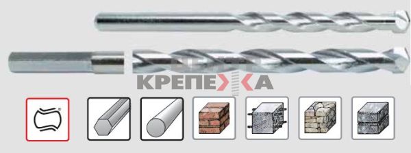 Сверло ударное, по бетону "KEILER"  // KEIL