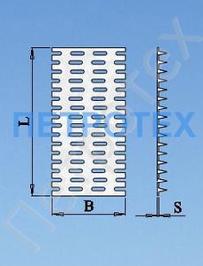 Пластина гвоздевая, оцинкованная
