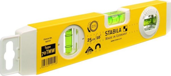 Уровень измерительный Torpedo Тип 70TMW (25см)