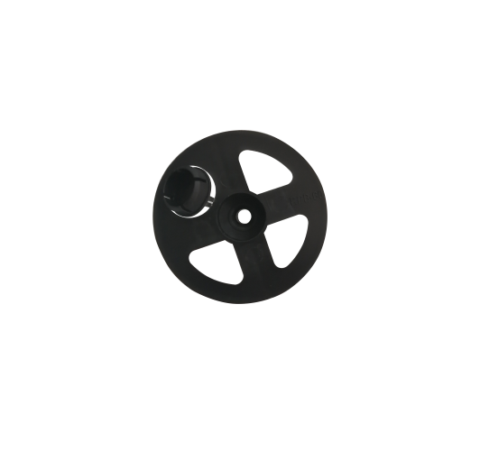 Рондель пластиковый RPB-60, черный с крышкой // ЦК