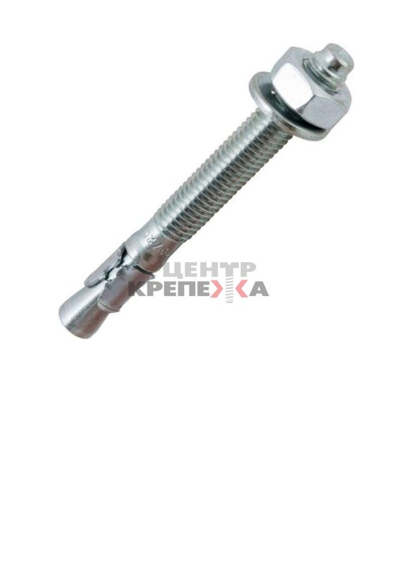 Анкер клиновой под гайку сверхпрочный FM-753C, M10x105/25 // Friulsider (пак - 2 шт)